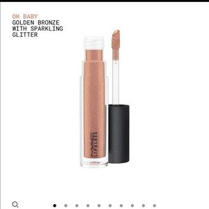 4 for $8 mini MAC lipglass oh baby